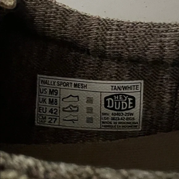 Hey Dude Light Brown Casual Loafers - Picture 2 of 5